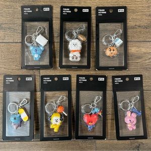 BT21 BTS Keychain Bundle